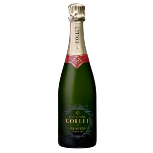 Collet Art Déco champagne