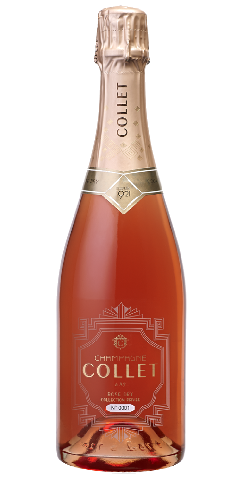 Collet Rosé Dry champagne